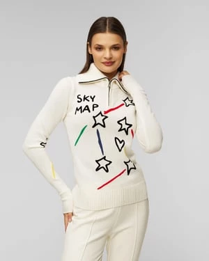 Sweter Wełniany Damski Rossignol Jcc Constellation 1/2