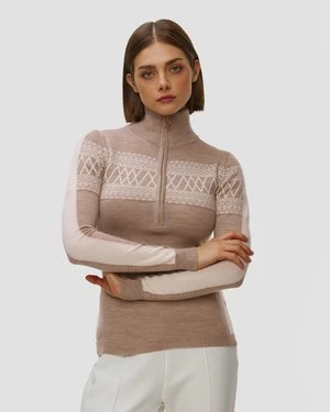 Sweter Wełniany Damski We Norwegians Signature