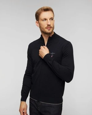 Sweter wełniany męski Aeronautica Militare
