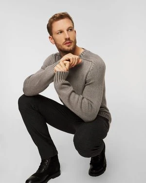 Sweter Wełniany Męski Dondup