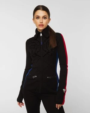 Sweter wełniany ROSSIGNOL TWINS FULL ZIP