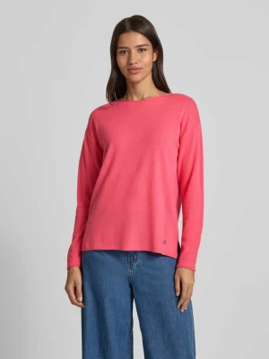 Sweter wełniany z dekoltem w łódkę model ‘STYLE.LIZ’ BRAX