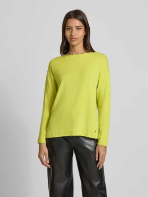 Sweter wełniany z dekoltem w łódkę model ‘STYLE.LIZ’ BRAX