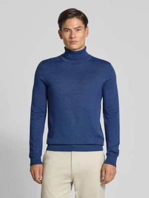 Sweter z mieszanki wełny merino z golfem Christian Berg Men
