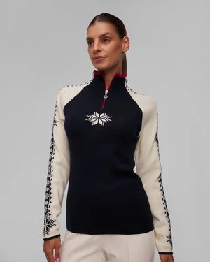 Sweter wełniany z golfem damski Dale of Norway Geilo