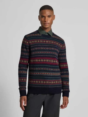 Sweter wełniany z okrągłym dekoltem Polo Ralph Lauren