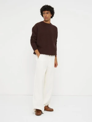 Sweter Woodbird brązowy