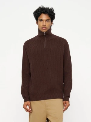 Sweter Woodbird brązowy