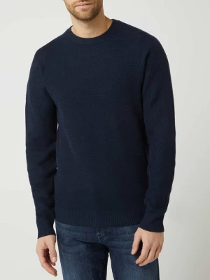 Sweter z bawełny ekologicznej model ‘Cornelius’ Selected Homme