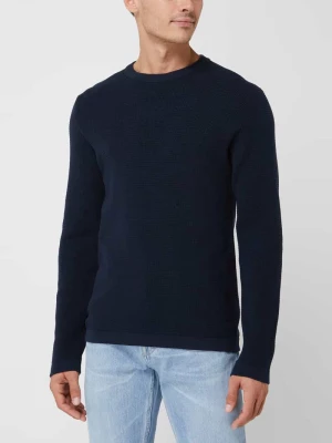 Sweter z bawełny ekologicznej model ‘Rocks’ Selected Homme