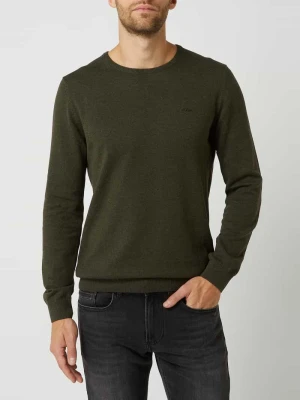 Sweter z bawełny s.Oliver RED LABEL