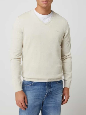 Sweter z bawełny s.Oliver RED LABEL