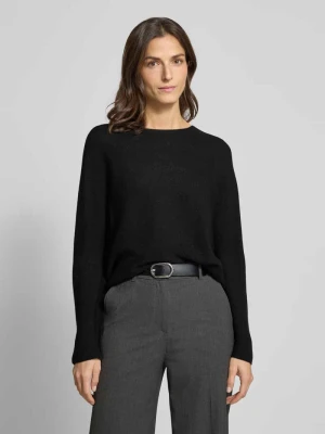 Sweter z błyszczącej dzianiny z mieszanki wełny Rich & Royal