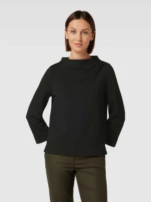 Sweter z bocznym marszczeniem model ‘Goldiny’ Opus