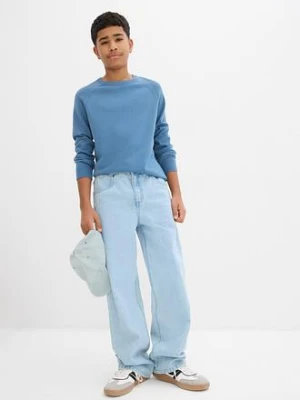 Sweter z cienkiej bawełnianej dzianiny bonprix