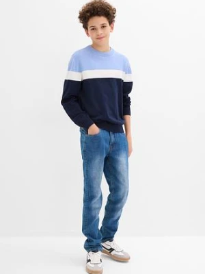 Sweter z cienkiej bawełnianej dzianiny bonprix