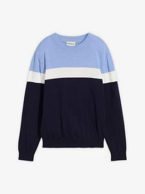 Sweter z cienkiej bawełnianej dzianiny bonprix