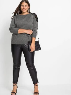 Sweter z cienkiej dzianiny bonprix