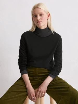 Sweter z cienkiej dzianiny o regularnym kroju Marc O'Polo zelená