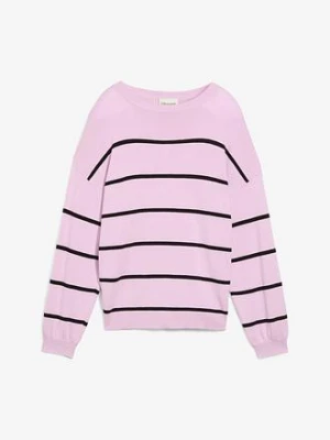 Sweter z cienkiej dzianiny z mieszanki wiskozy bonprix