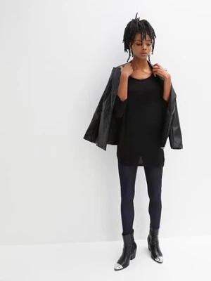 Sweter z cienkiej dzianiny z rękawami 3/4 bonprix