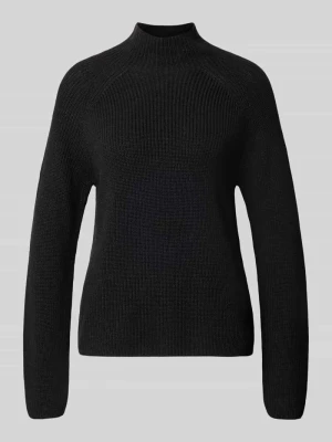 sweter z czystej bawełny o kroju regular fit Marc O'Polo Antracytowy