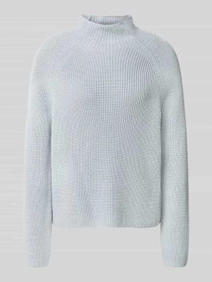 sweter z czystej bawełny o kroju regular fit Marc O'Polo Jasnoniebieski