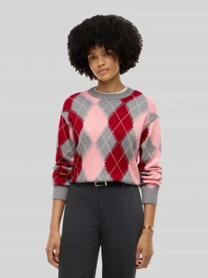 sweter z czystej bawełny o kroju regular fit Tommy Hilfiger Różowy