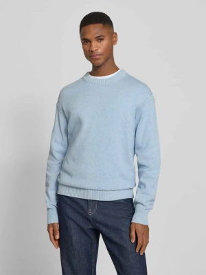 Sweter z czystej bawełny w kroju regular fit model 'KERLINO' Boss Orange