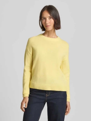 Sweter z czystej wełny Christian Berg Jasnożółty