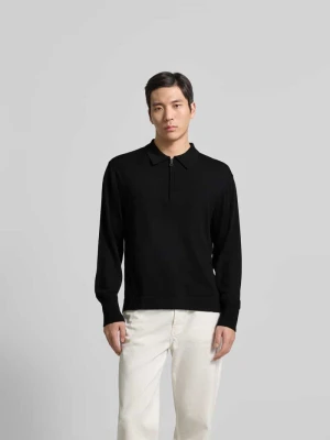 Sweter z czystej wełny lana Officine Générale Czarny