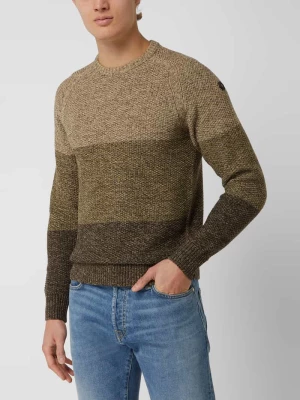 Sweter z dekoltem okrągłym NO EXCESS