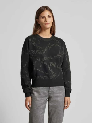 Sweter z dekoltem okrągłym Scotch & Soda