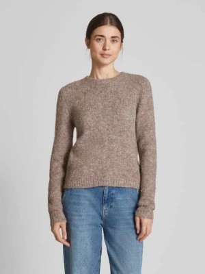 Sweter z dekoltem okrągłym Vero Moda