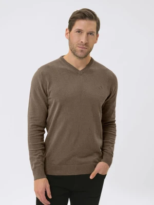 Sweter z dekoltem w serek S-KLARO Volcano