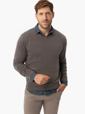 Sweter z dekoltem w serek S-STIG Volcano