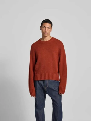 Sweter z detalem z logo Dsquared2