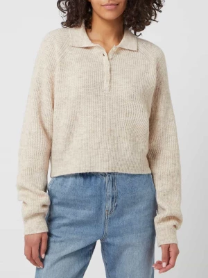 Sweter z dodatkiem wełny model ‘Anika’ Noisy May