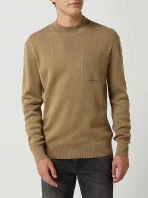 Sweter z dodatkiem wełny model ‘Hamilton’ Strellson