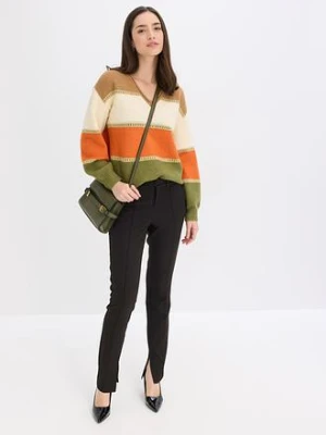 Sweter z dzianiny bonprix