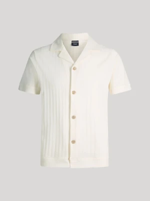 Sweter z dzianiny Juanmanuel w kolorze złamanej bieli Joop