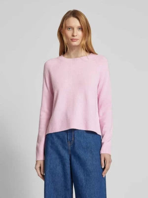 Sweter z dzianiny kaszmirowej z okrągłym dekoltem model ‘TAGO’ Weekend Max Mara