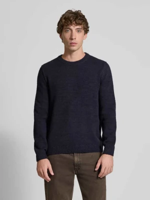 Sweter z dzianiny kroju regular fit z mieszanki bawełny Marc O'Polo DENIM