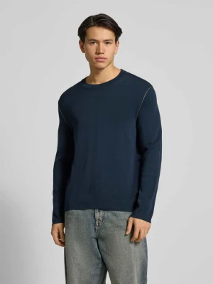 Sweter z dzianiny kroju regular fit z mieszanki bawełny Marc O'Polo DENIM