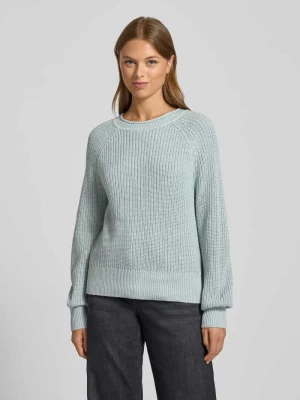 Sweter z dzianiny kroju regular fit z mieszanki bawełny Tom Tailor Denim