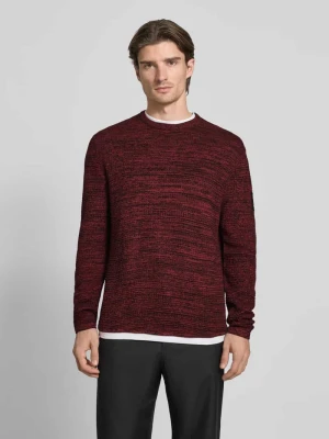 Sweter z dzianiny kroju regular fit z mieszanki bawełny Tom Tailor Denim