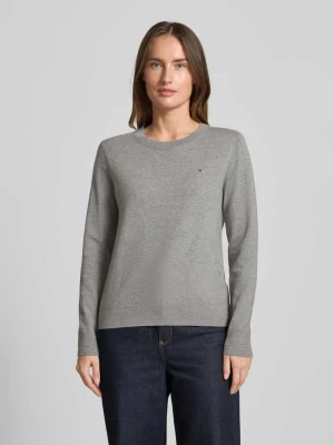 Sweter z dzianiny kroju regular fit z mieszanki bawełny Tommy Hilfiger