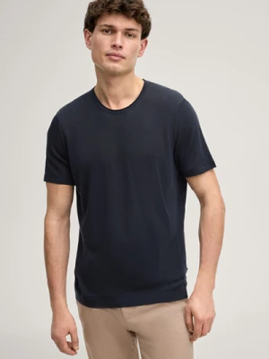 Sweter z dzianiny Marosoro w kolorze granatowym Joop