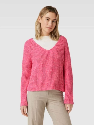 Sweter z dzianiny melanżowy model ‘Sangi’ Lieblingsstück