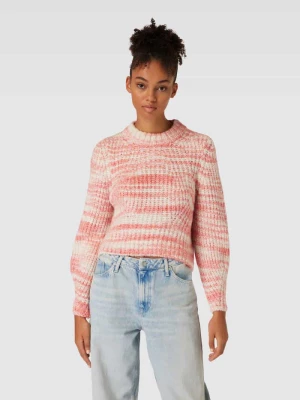 Sweter z dzianiny o dwukolorowym designie model ‘CARMA’ Only
